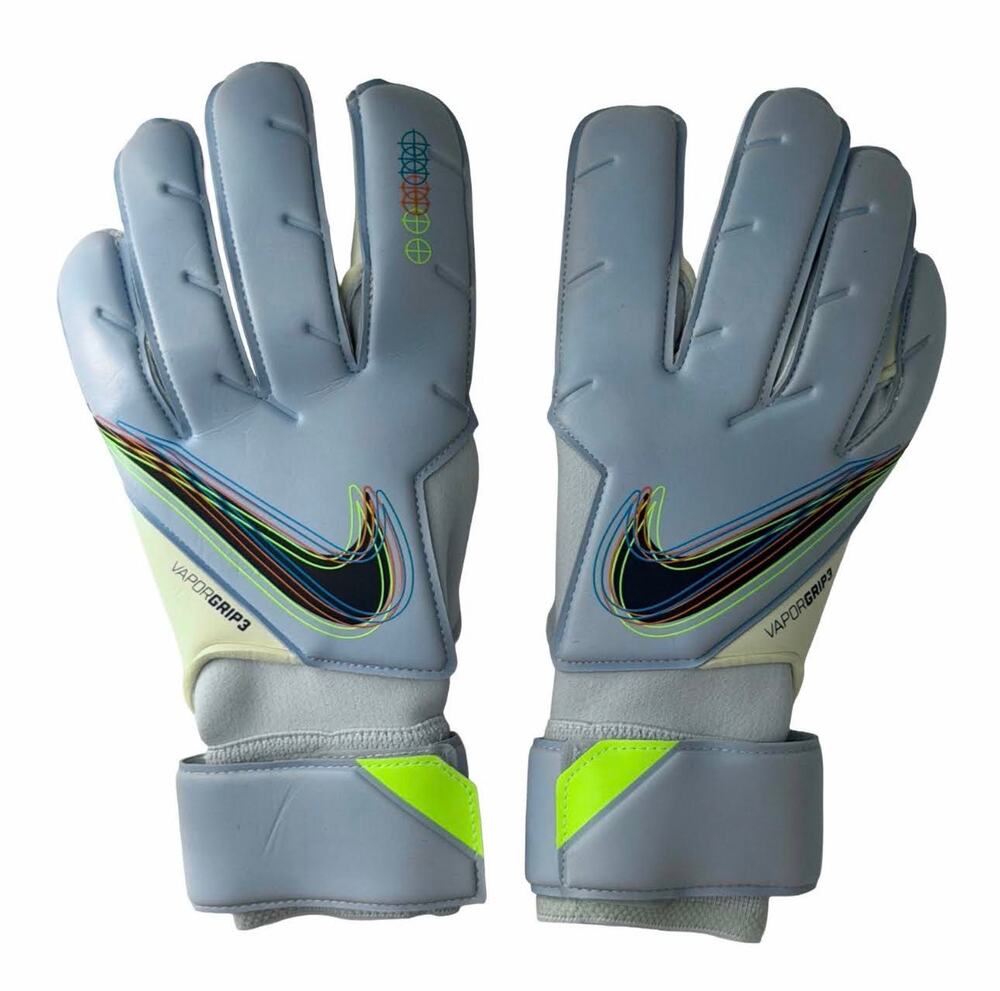 Men Size 9 Nike Goalkeeper Gloves Vapor Grip 3 Promo Elite Adjustable DM4008-548